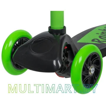 Самокат Novatrack RainBow Start 120.NRAINBOW.GN20 (зеленый, 2020) картинка 4